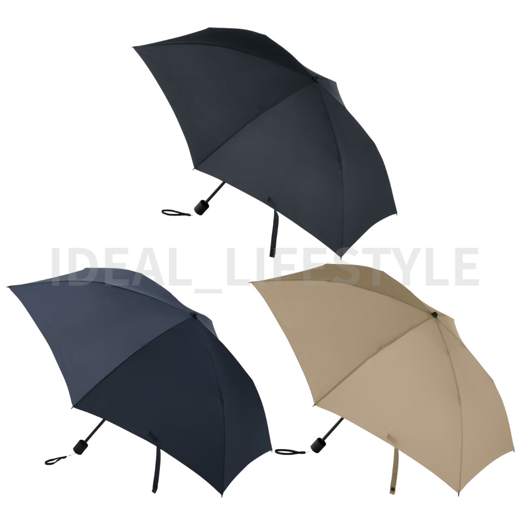MUJI UV Protection & Rain Folding Umbrella with 2 Folding Options Unisex NWT