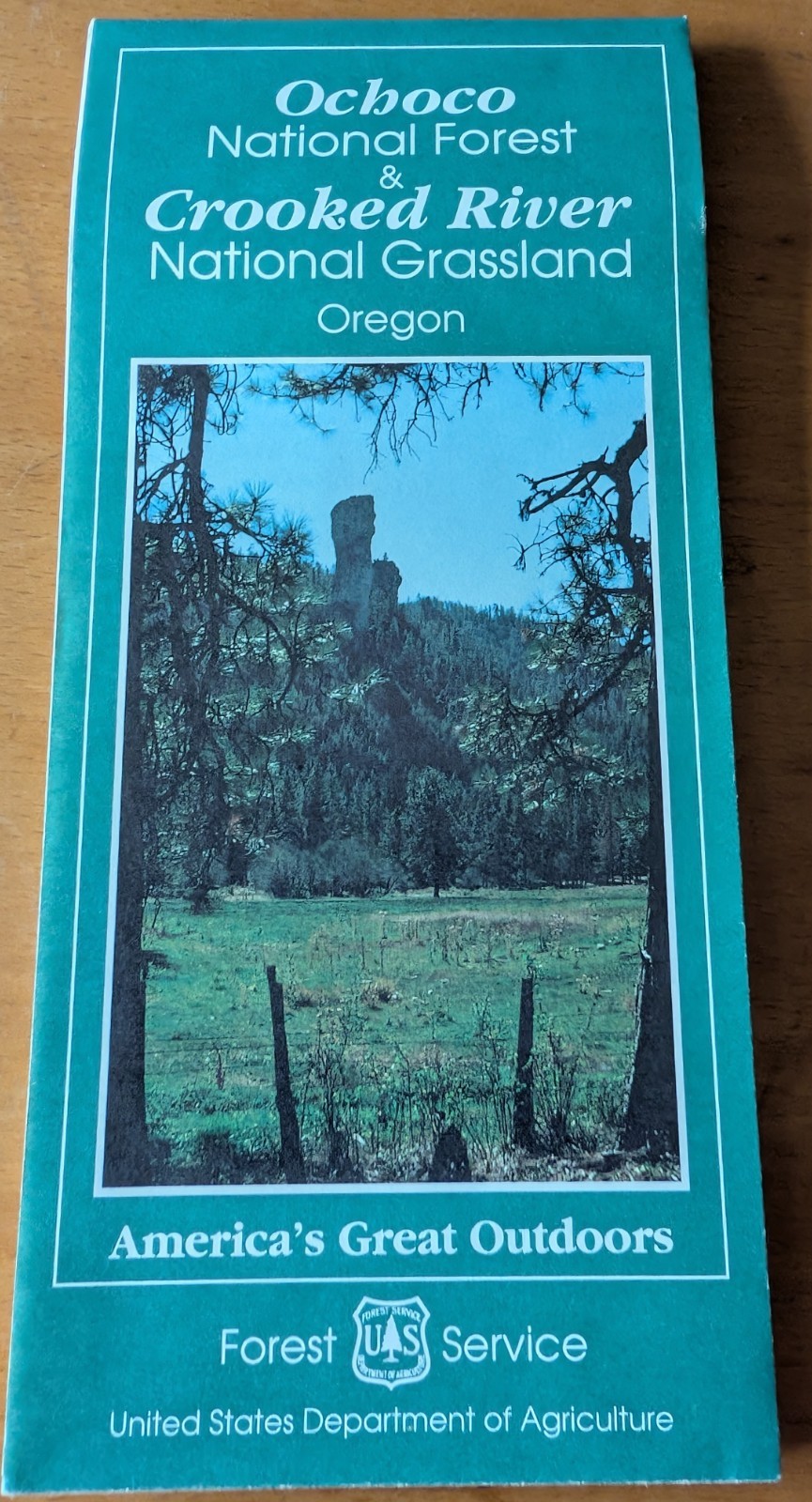 Ochoco National Forestc& Crooked River National Grassland, Oregon, USFS 1993