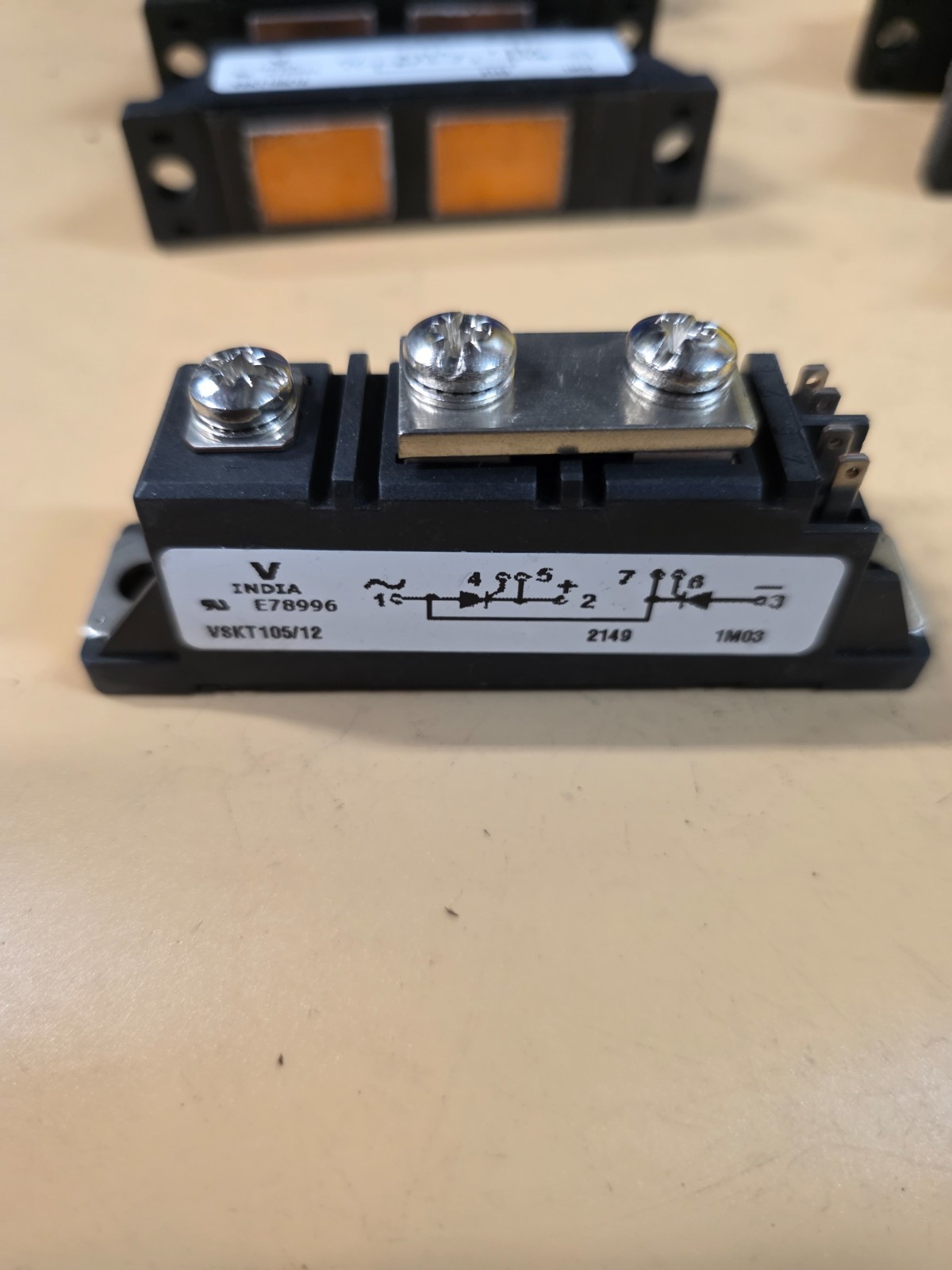 Vishay VSKT105/12 SCR Module, VS-VSKT105/12