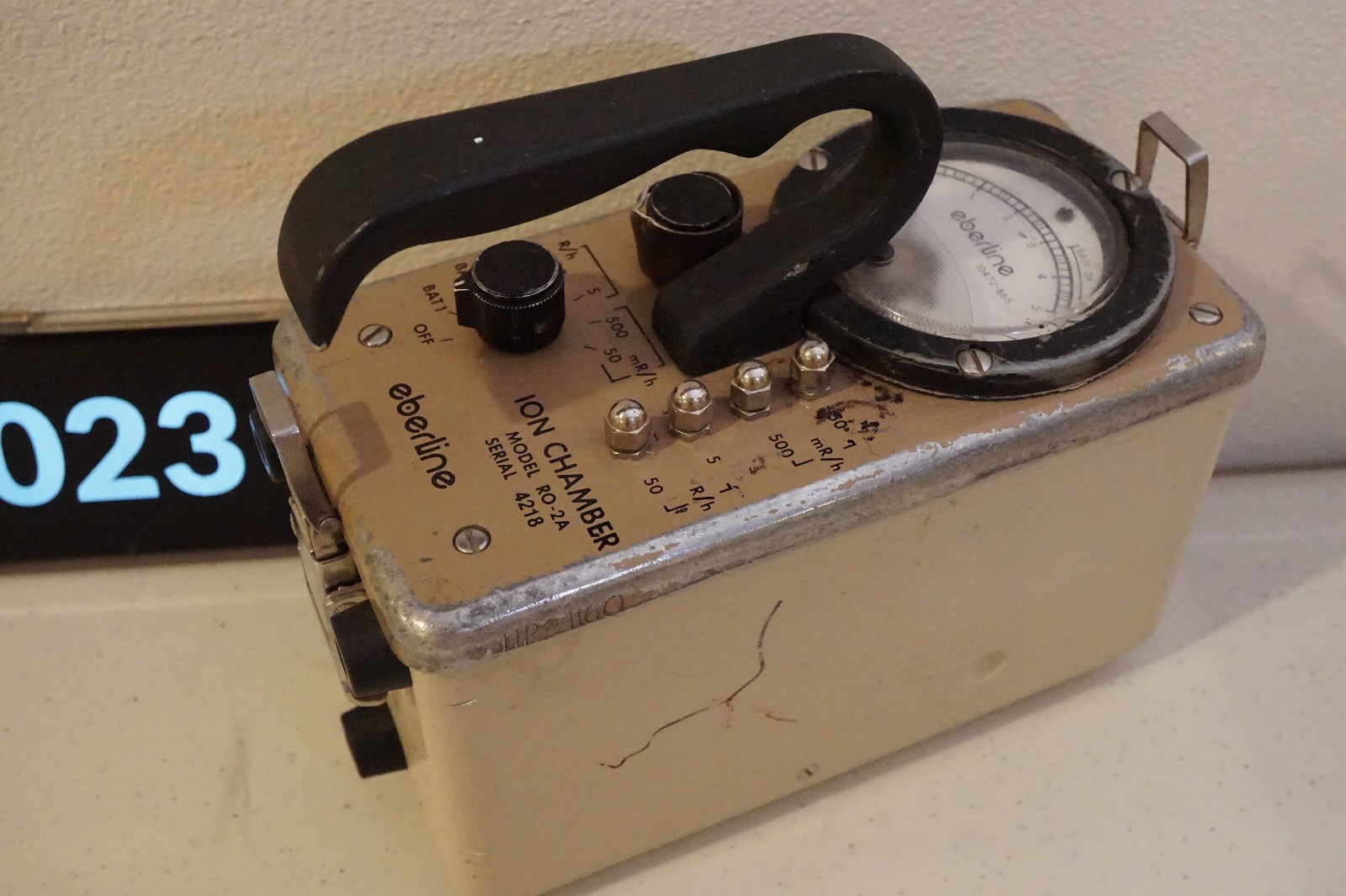 Eberline RO-2A Vented Ion Chamber Survey Meter 0023