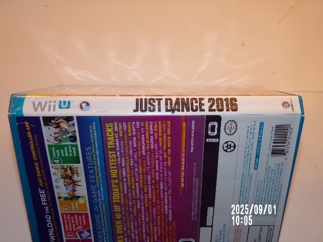 Just Dance 2016 (Nintendo Wii U) DISC Not working / Authentic USA
