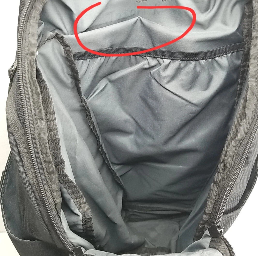 Nike Elite Hoops Pro Basketball 22" Backpack Black /Metallic Gold BA5554-010