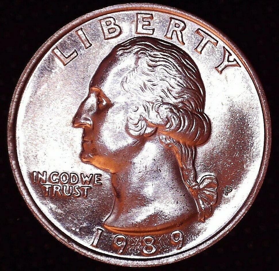 1989-P Washington Quarter 25(C) Brilliant Uncirculated