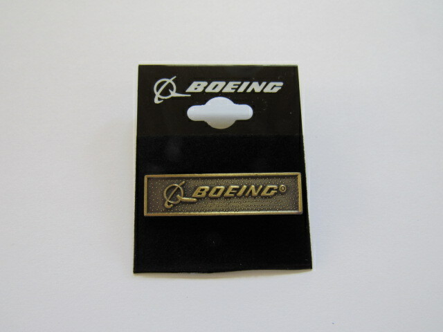 Boeing Company Logo Pin Hat Jacket Lapel F-15 F-18 AH-64 B-17 747 777 787
