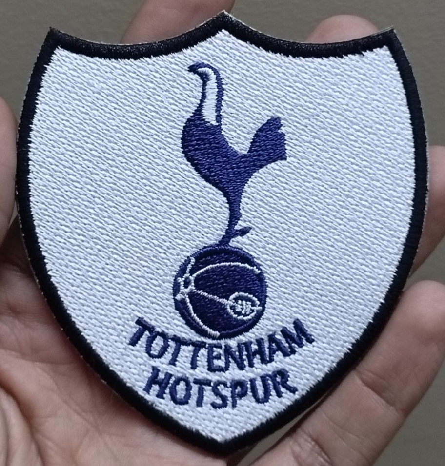 Tottenham Hotspur FC Logo Iron On Patch - Sew Patch - Embroidered Patch