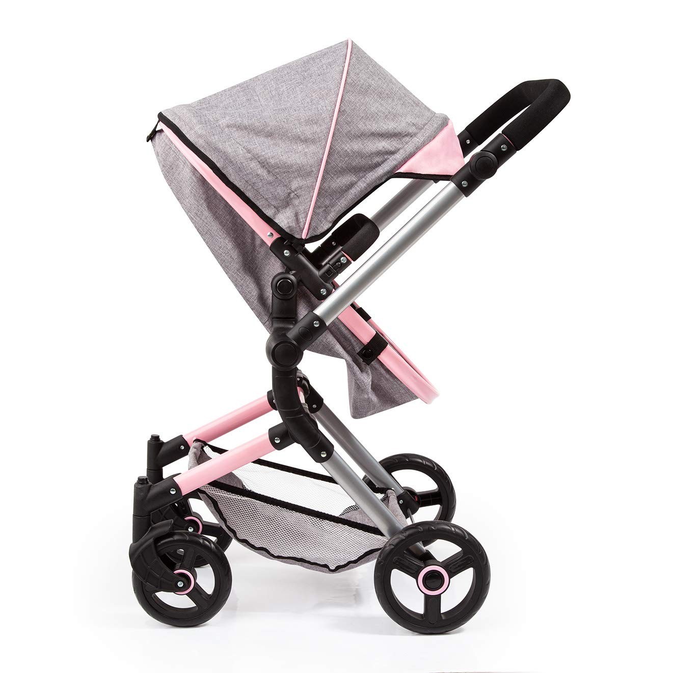 Coche Para Bebes Cochecito Para Niños Convertible Reversible Bassinet Pram Pink