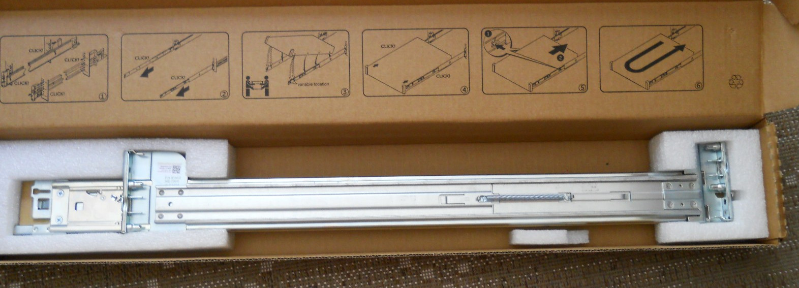 NEW Dell KN2D5 PowerEdge R750xs R760xs R550 Ready Rail Kit