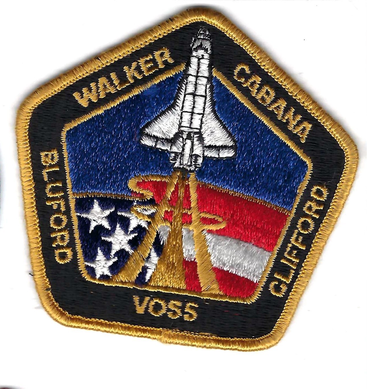 PATCH NASA STS-53 DISCOVERY 1992   JP-10