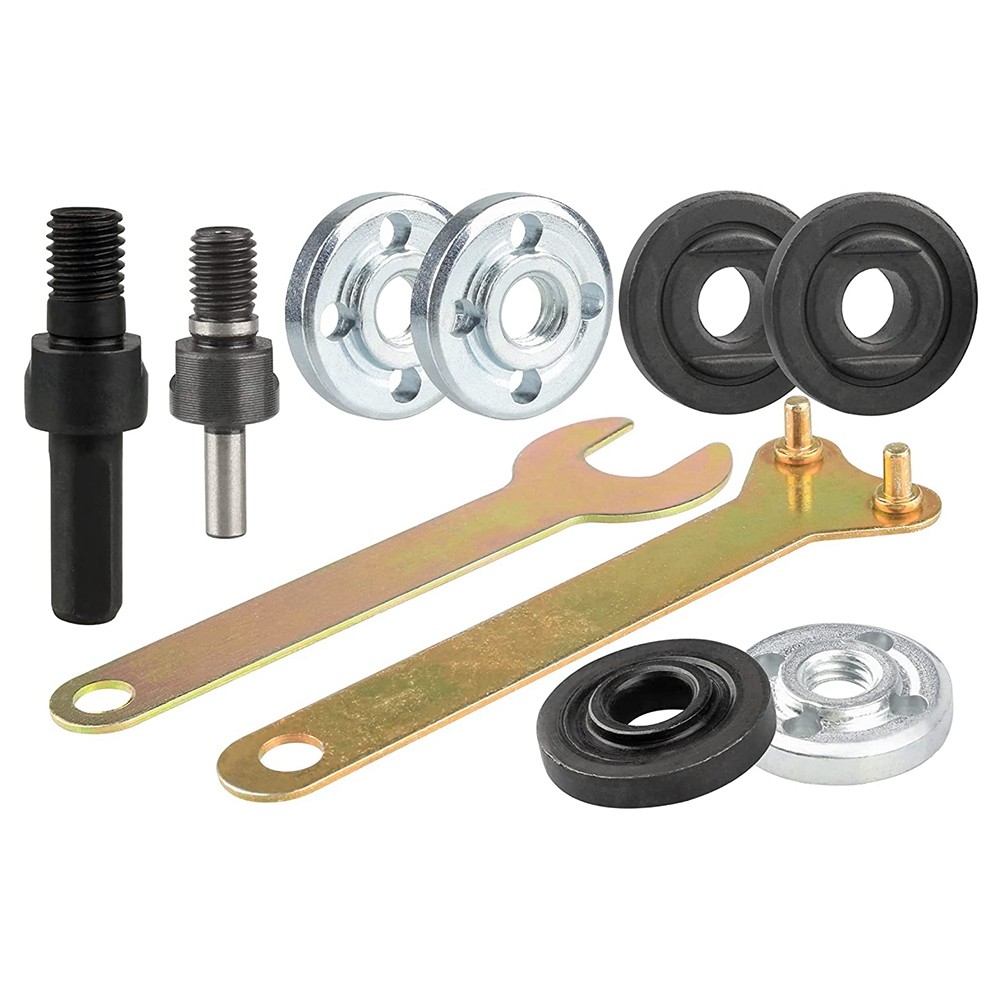 Drill Angle Grinder Adapter with Flange  Parts Set,3 Set Replacement4766