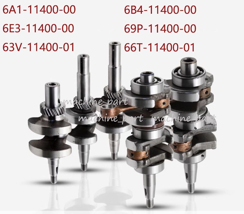 63V/6B4-11400 Crankshaft For Yamaha 2-stroke15HP 25HP 30HP 40HP outboard 69P 66T