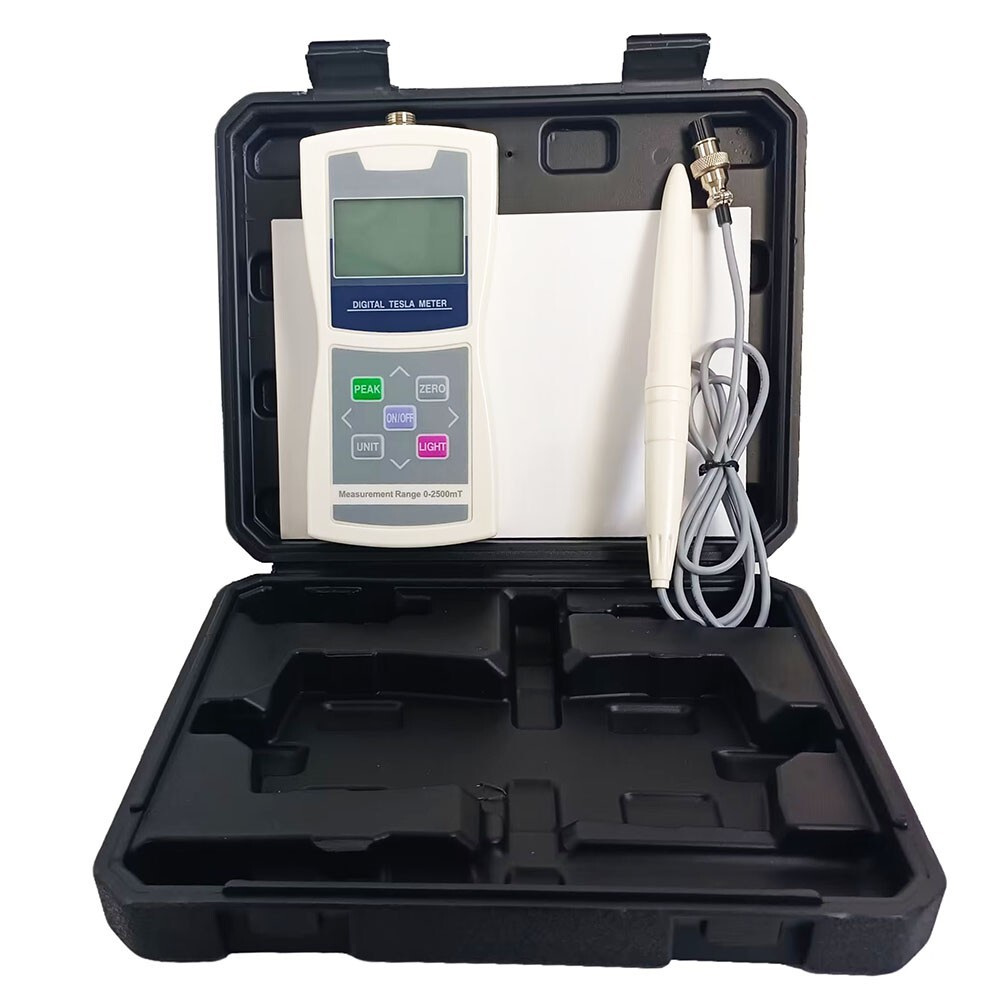 Handheld Gauss Meter Tesla Meter Magnetometer Digital Magnetic Field Tester