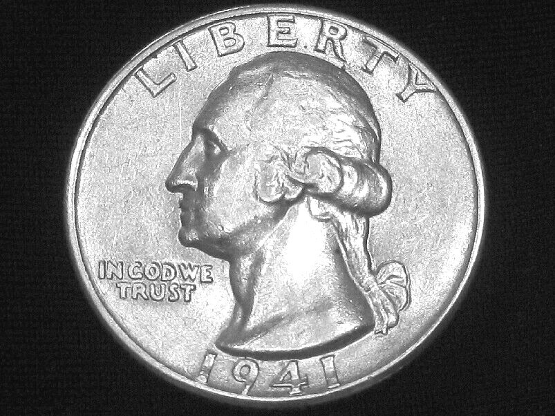 1941 Washington Quarter --- Almost Uncirculated +++