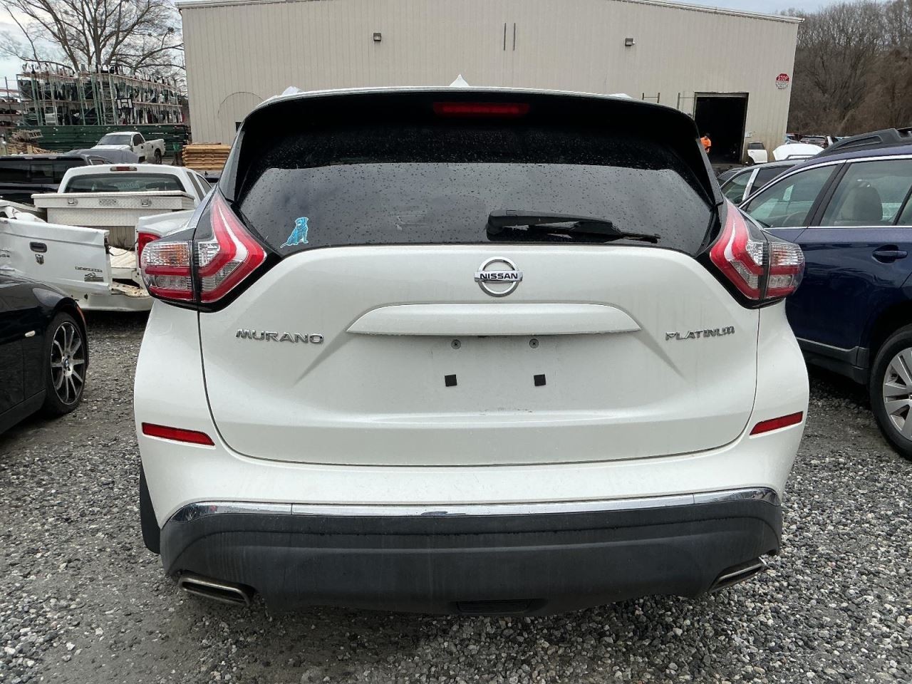 MURANO 2015 Glove Box 4962870