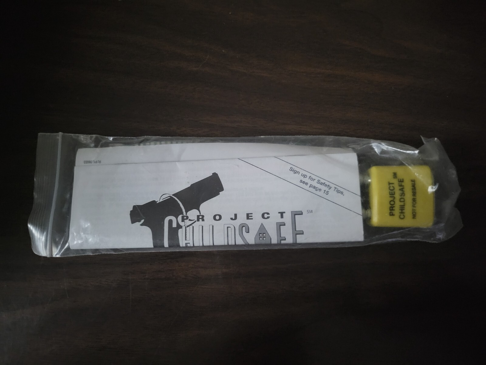 Project Childsafe Cable Style Gun Lock with 2 Keys - New In Package