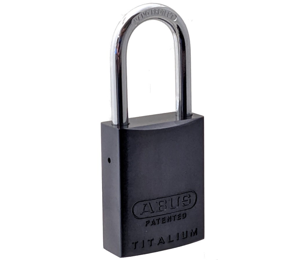 ABUS 83AL/40-300 Titalium Padlock Grey - Rekeyable Schlage - Pelican Compatible