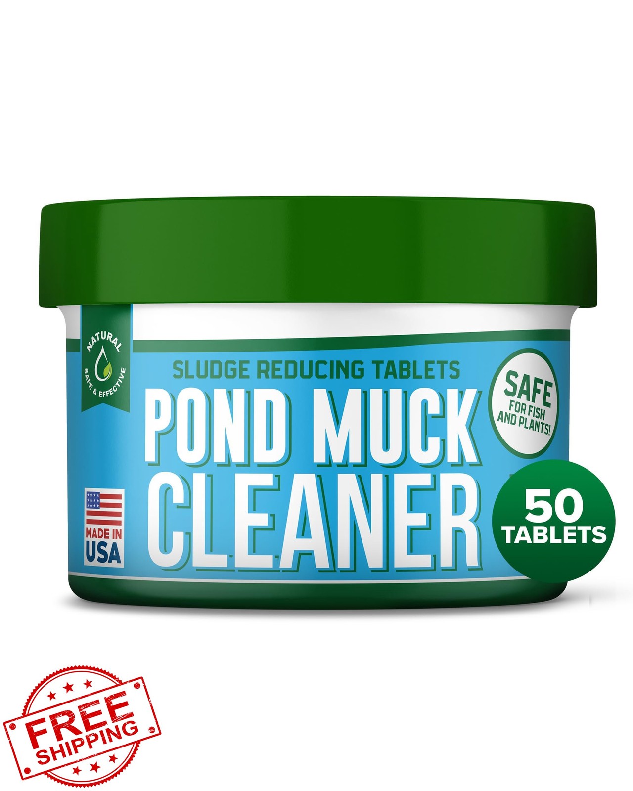 ProSpring Labs Pond Clarity Solution Sludge Dissolver 50 Tablets