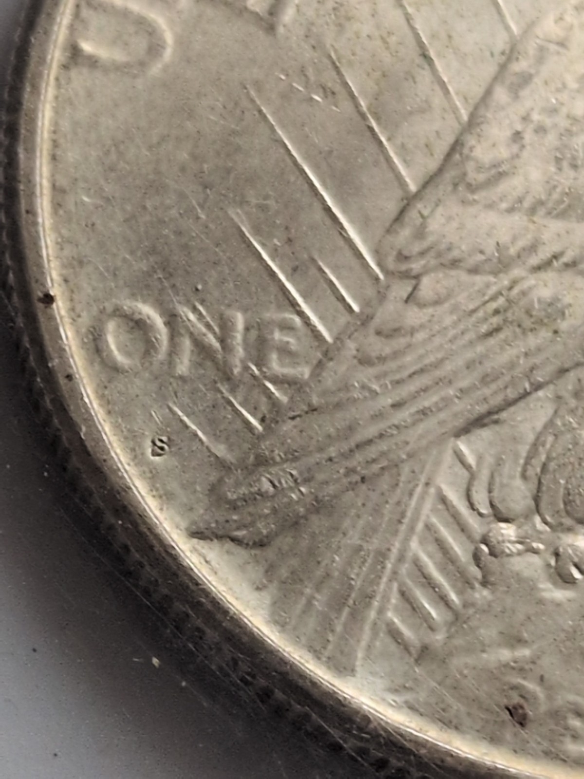 1925-S Peace Dollar Uncirculated Original