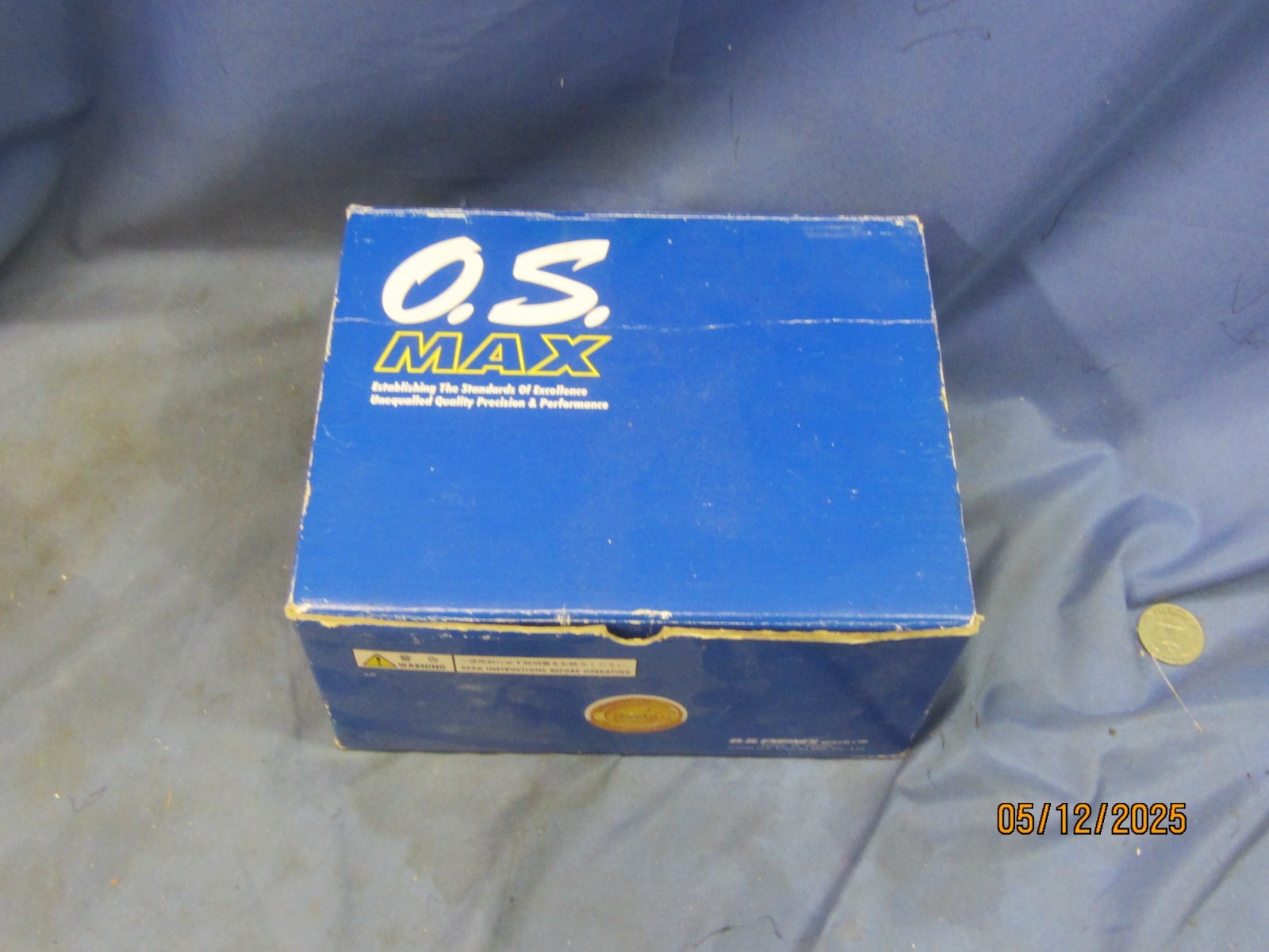 OS Max 91 VR0DF 17501 RC Engine *BOX ONLY* - Vintage