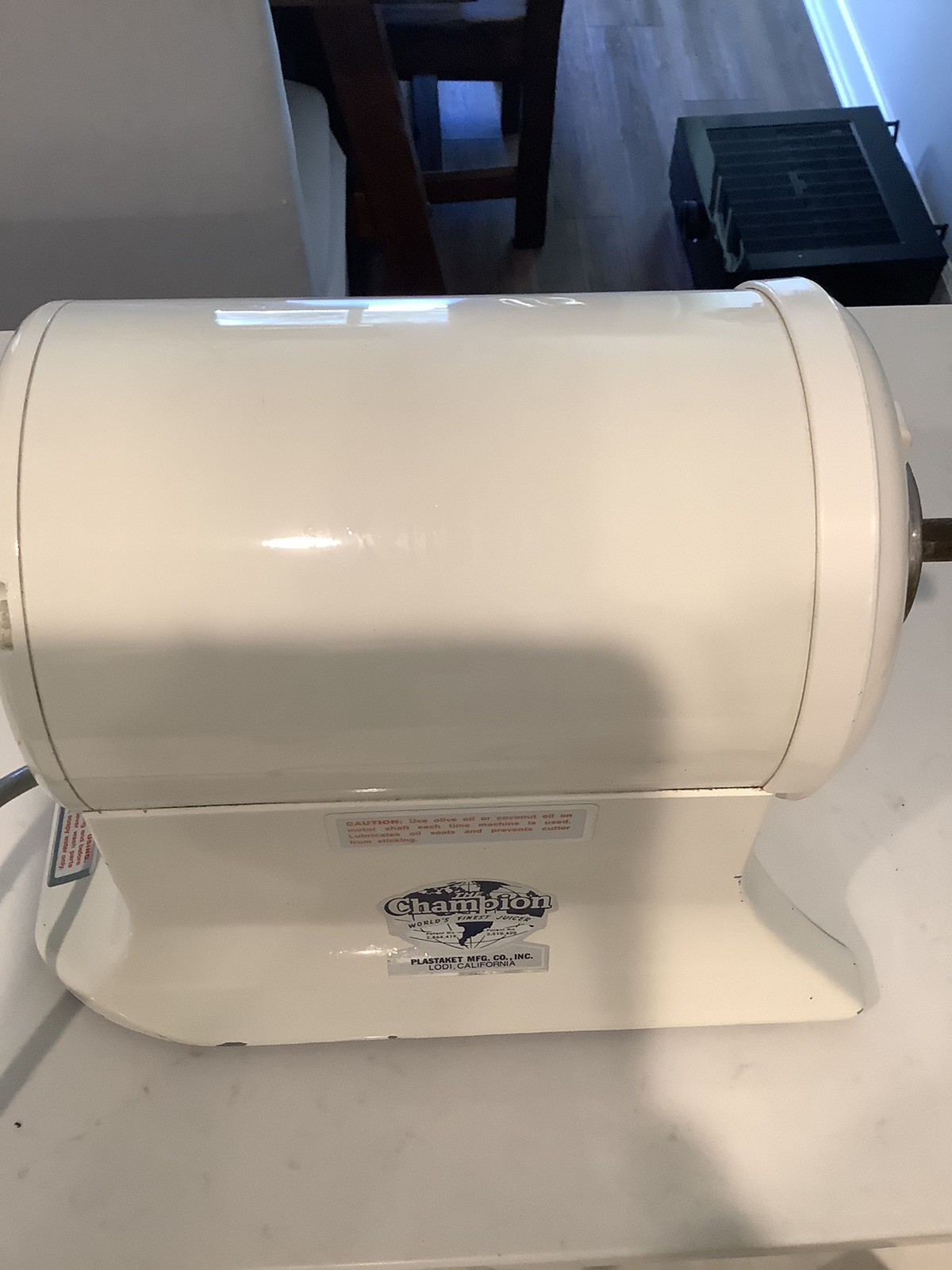 Champion Juicer Motor Only Magnetic Safety Switch Type READ DESC.