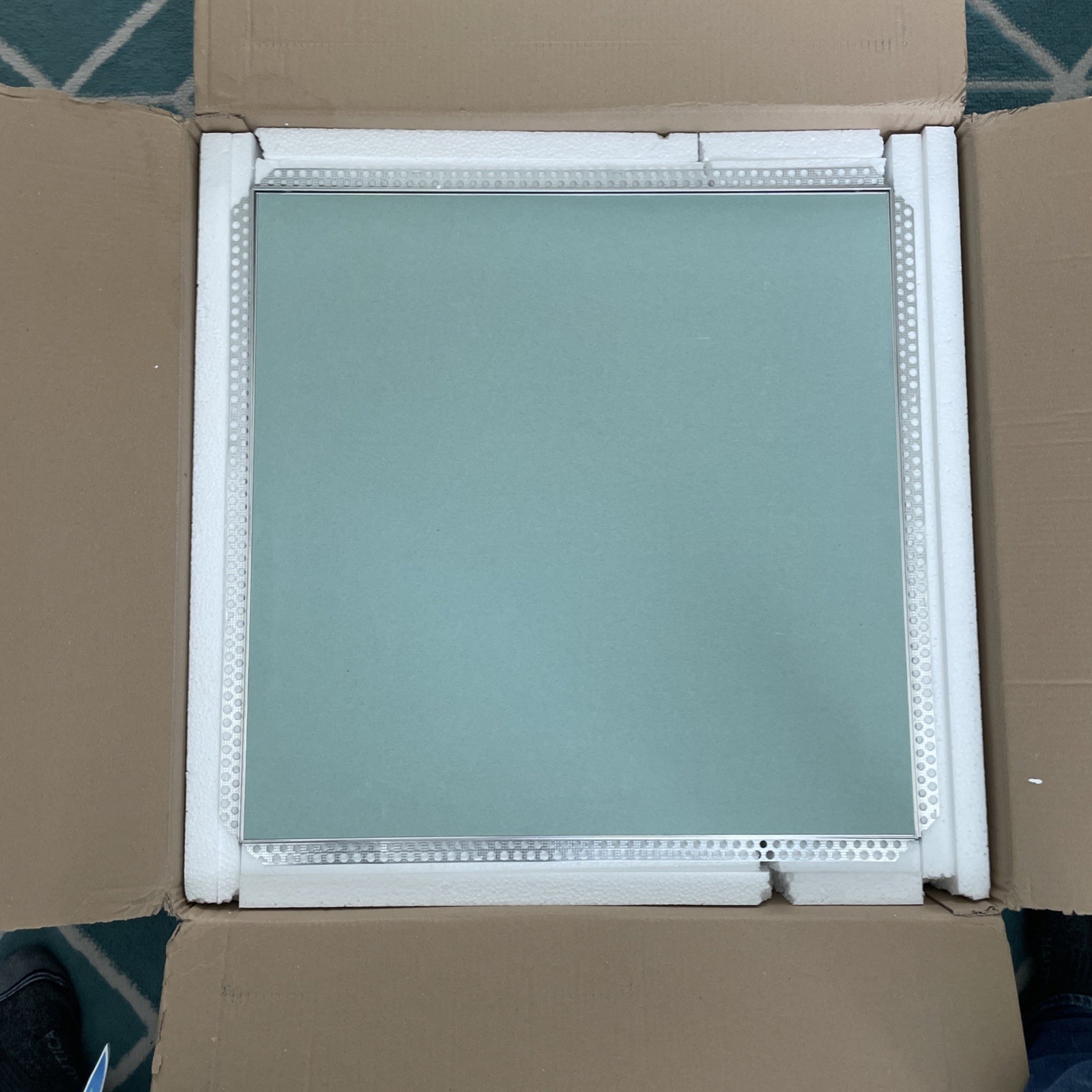 24" x 24" Drywall Inlay Panel with Fully Detachable Hatch - FF Systems