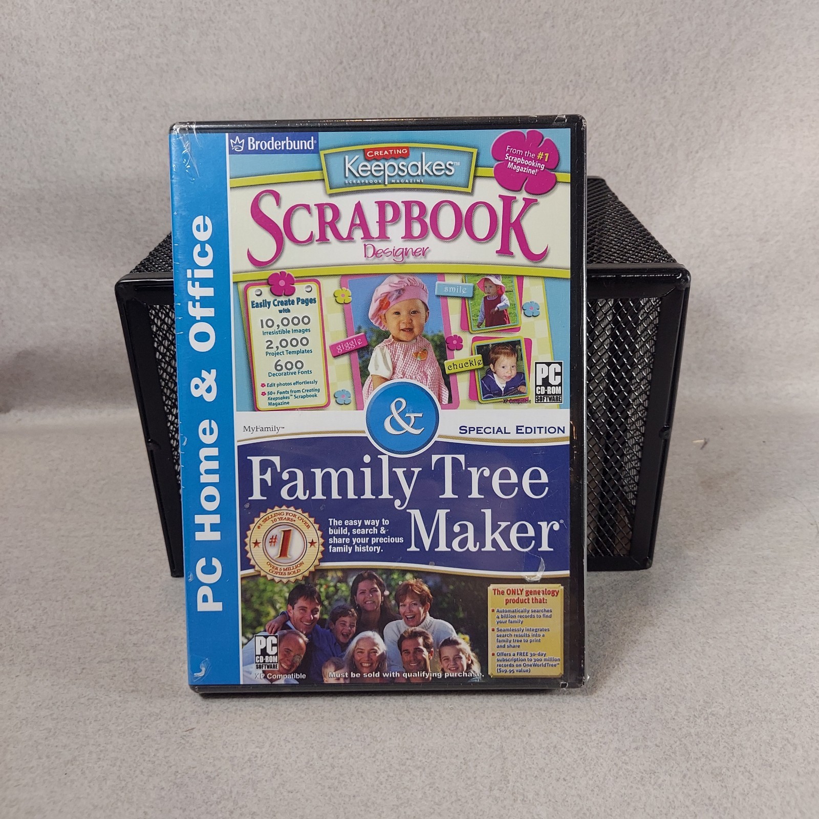 Creating Keepsakes Scrapbook Designer & Family Tree Designer PC CD-ROM Software