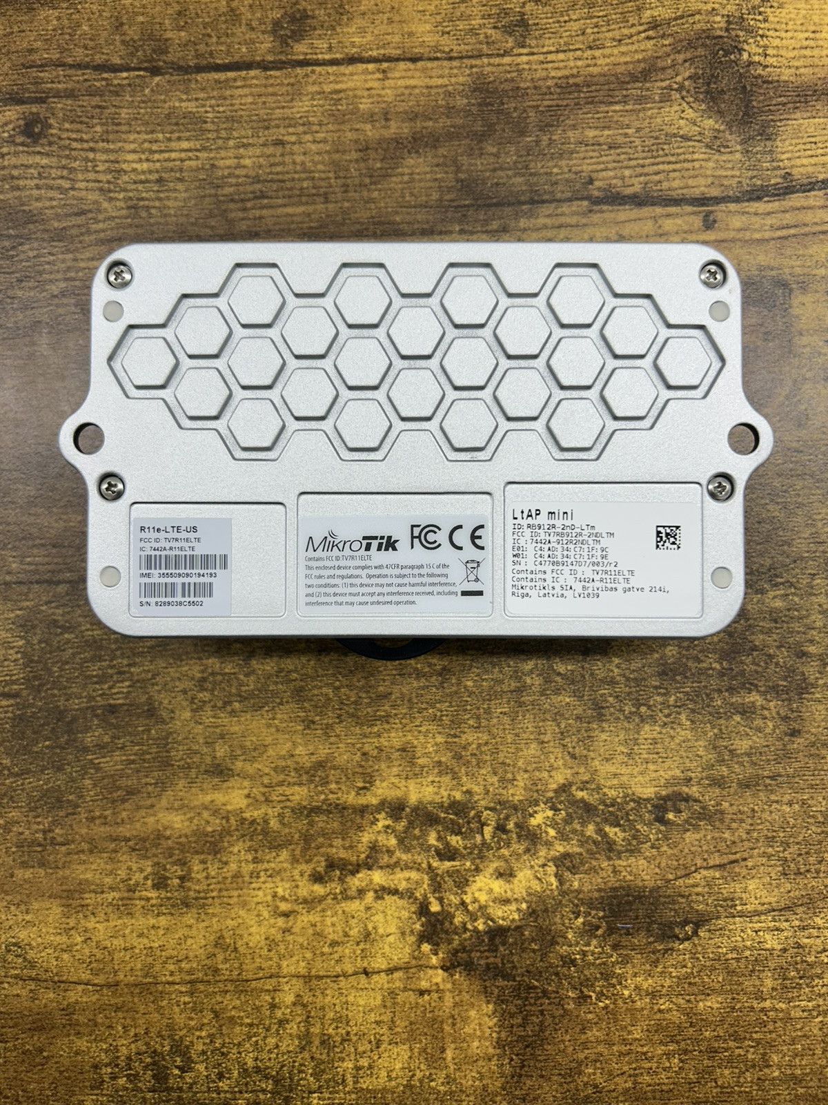 Mikrotik LtAP mini RB912R-2nD-LTm Weatherproof Wireless Access Point