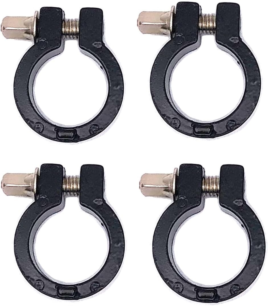 4Pcs Drum Stand Memory Lock 7/8 Inch Diameter Cymbal Stand Memory Lock Hinged Dr