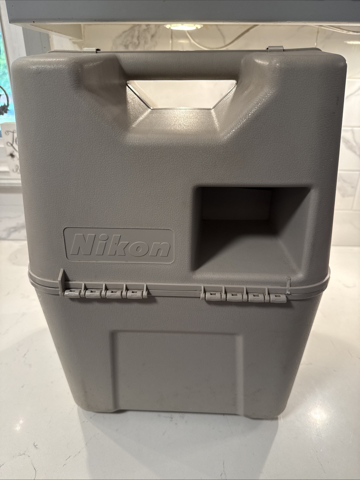 Nikon Model SC Binocular Microscope With Carry Case