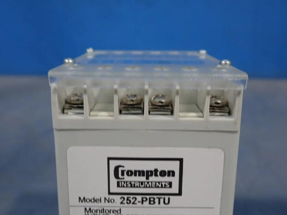 CROMPTON 252-PBTU-ECBX-DG-T1-EA PROTECTOR TRIP RELAY 06232310963