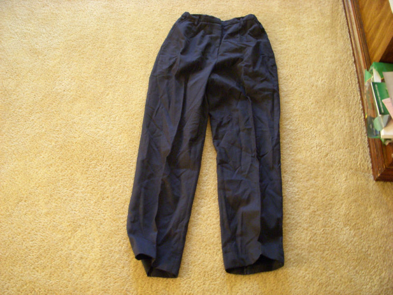 USAF MILITARY WOMAN BLUE SLACKS PANTS SIZE 6MR
