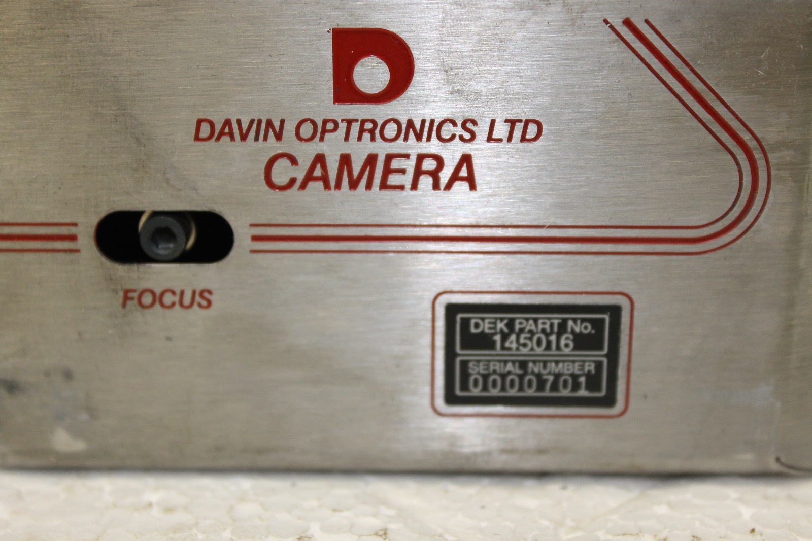 DEK Printer Camera 145016