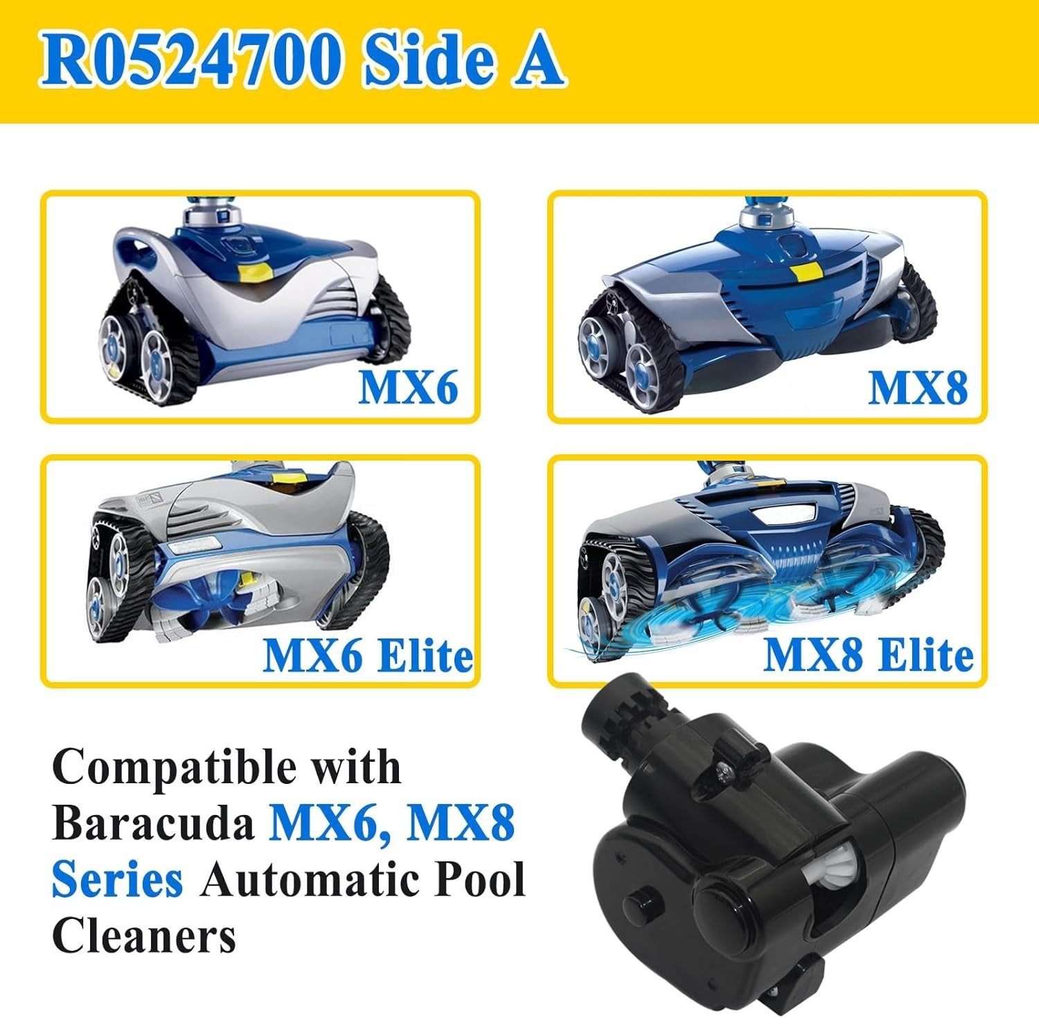 Pool Cleaner Part R0524700: Side A Direction Control Device