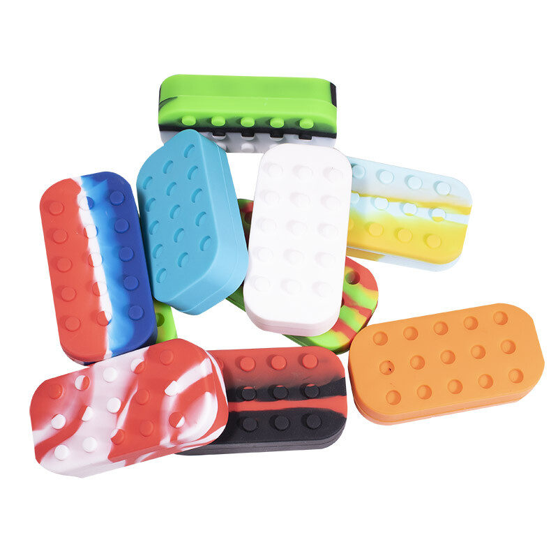 6+1 34ml Multi Compartment Silicone Large Container Nonstick Jar Box