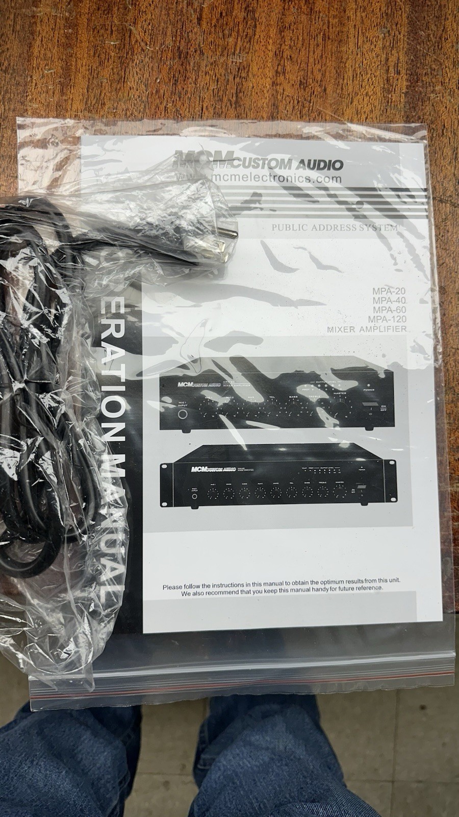 MCM Custom Audio MPA-60 Mixer Amplifier