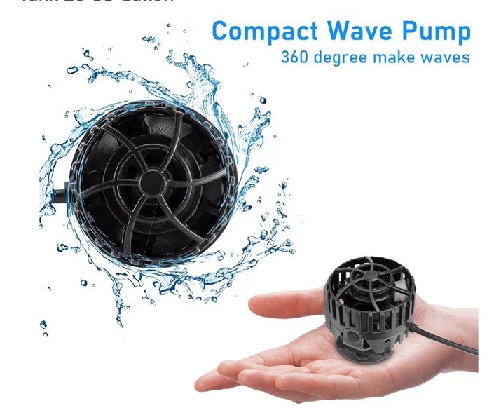 hygger Quiet Magnetic Aquarium Wave Maker Powerhead with Digital Led Display