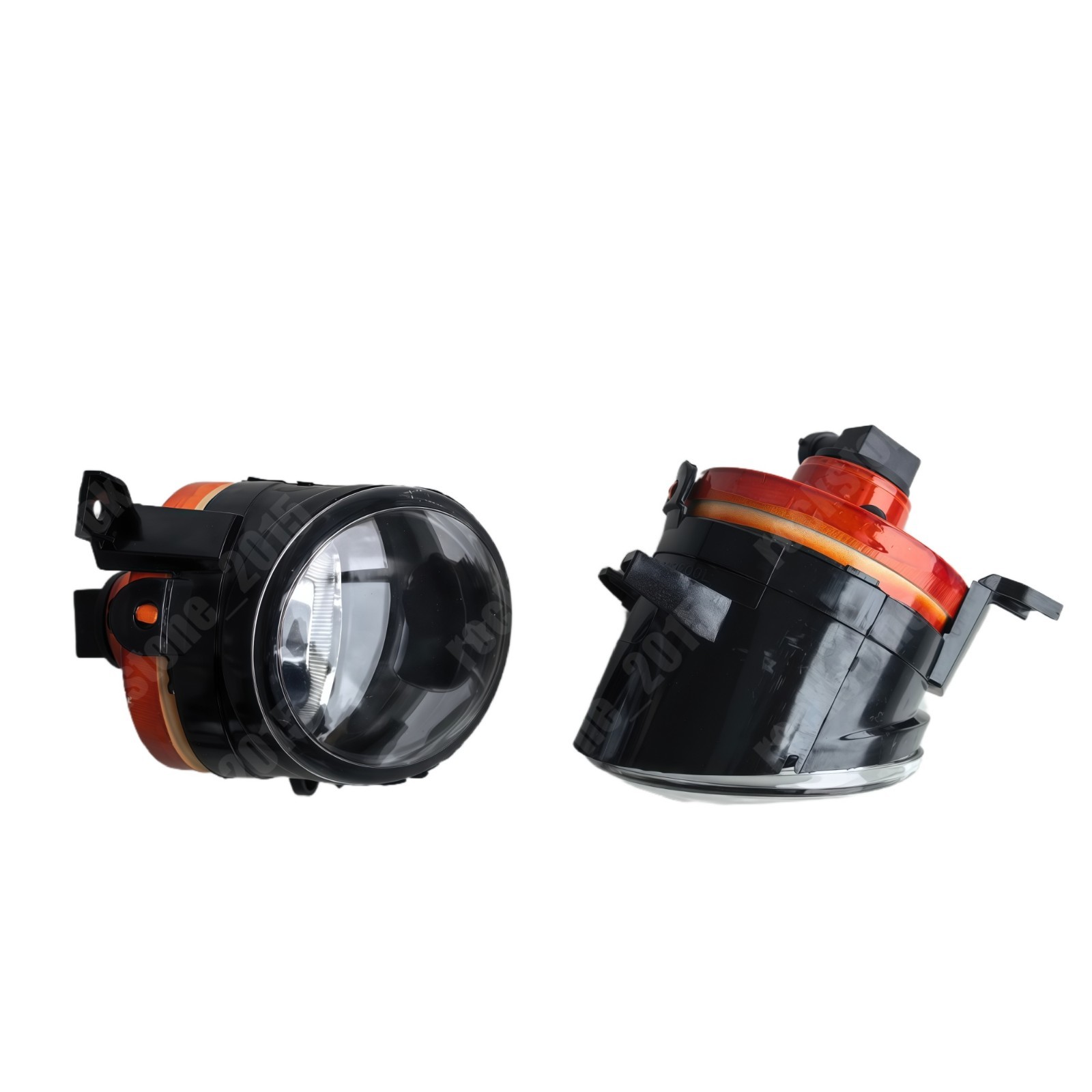 Pair Bumper Fog Light Lamp Replacement for 2006-2009 VW GTI MK5 Clear Lens