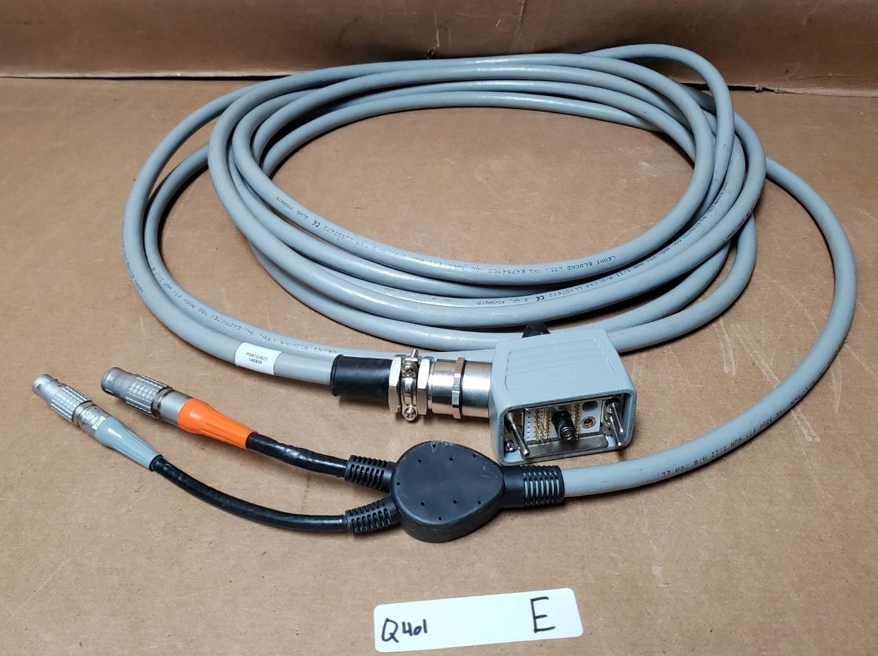 MEDTRONIC ZEISSS ODU GE/OEC C ARM 140929 INTERCONNECT CABLE 9733823 ! Q401 E