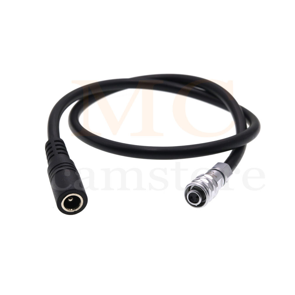 DC2.5 female to SF6 2Pin Connector for Blackmagic BMPCC 4K 6K Camera Power Cable
