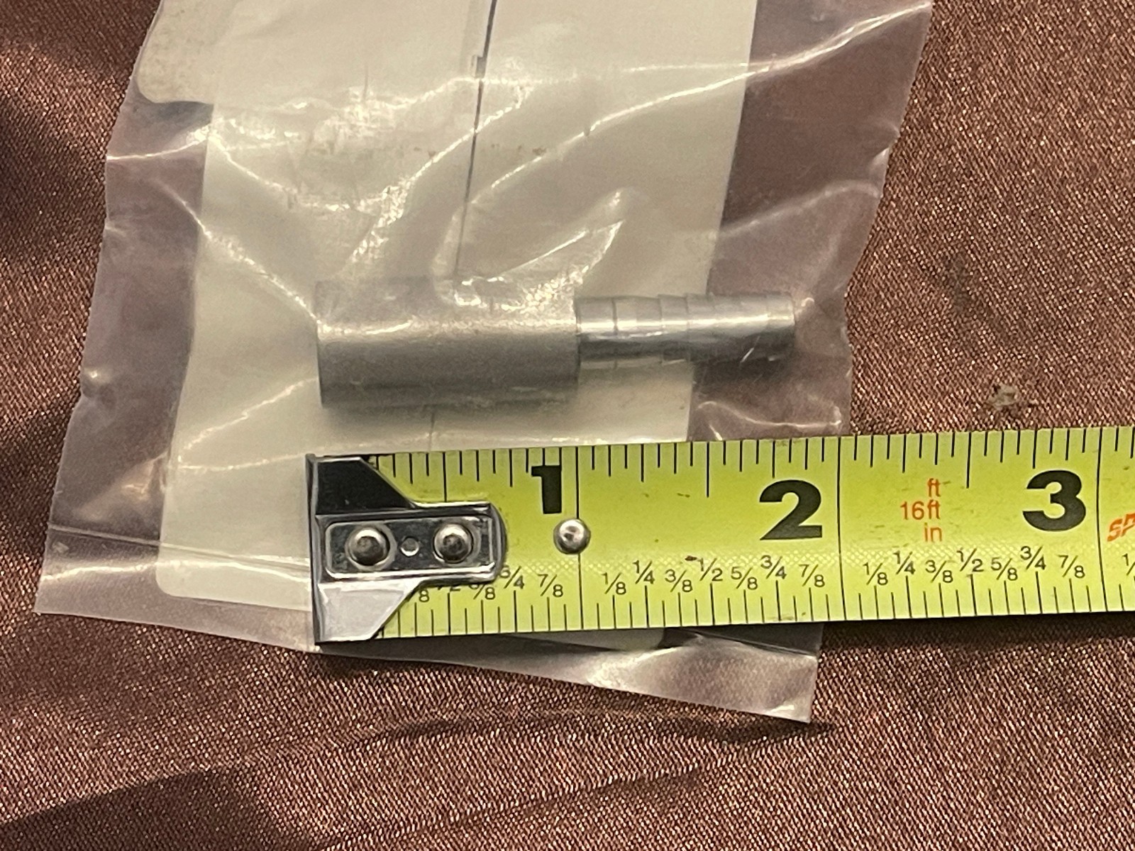Stainless Steel Diffusion Stone for Oxygen Aeration 2 Micron ¼ inch Barb