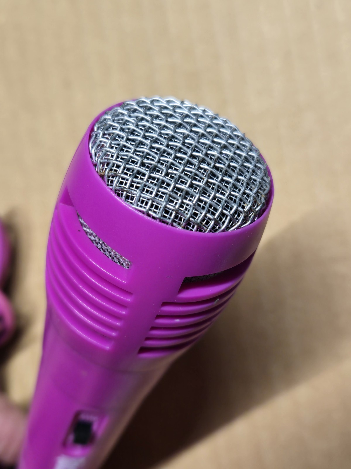 Rock Jam Replacement Red/Pink Karoake Microphone