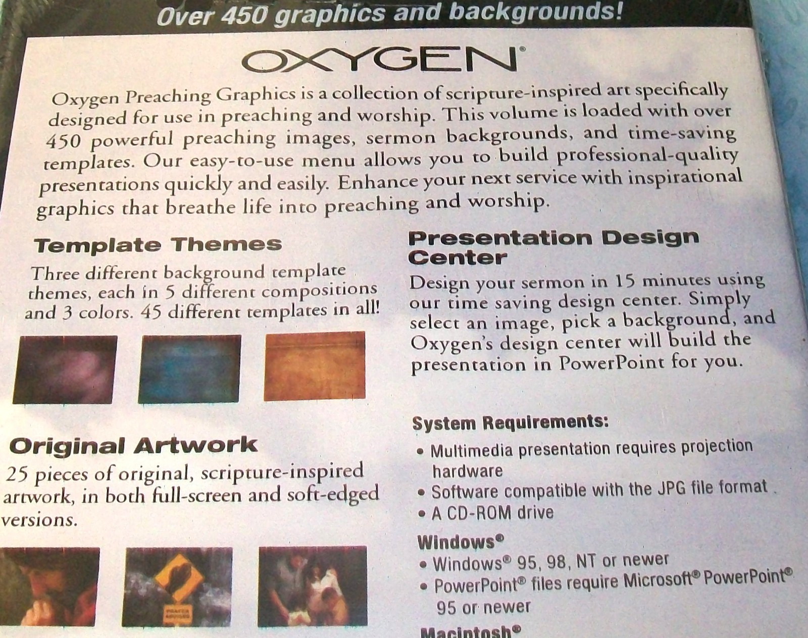 Oxygen: Multimedia Graphics - Volume 9 (CD-ROM, 2006) New Unopened!