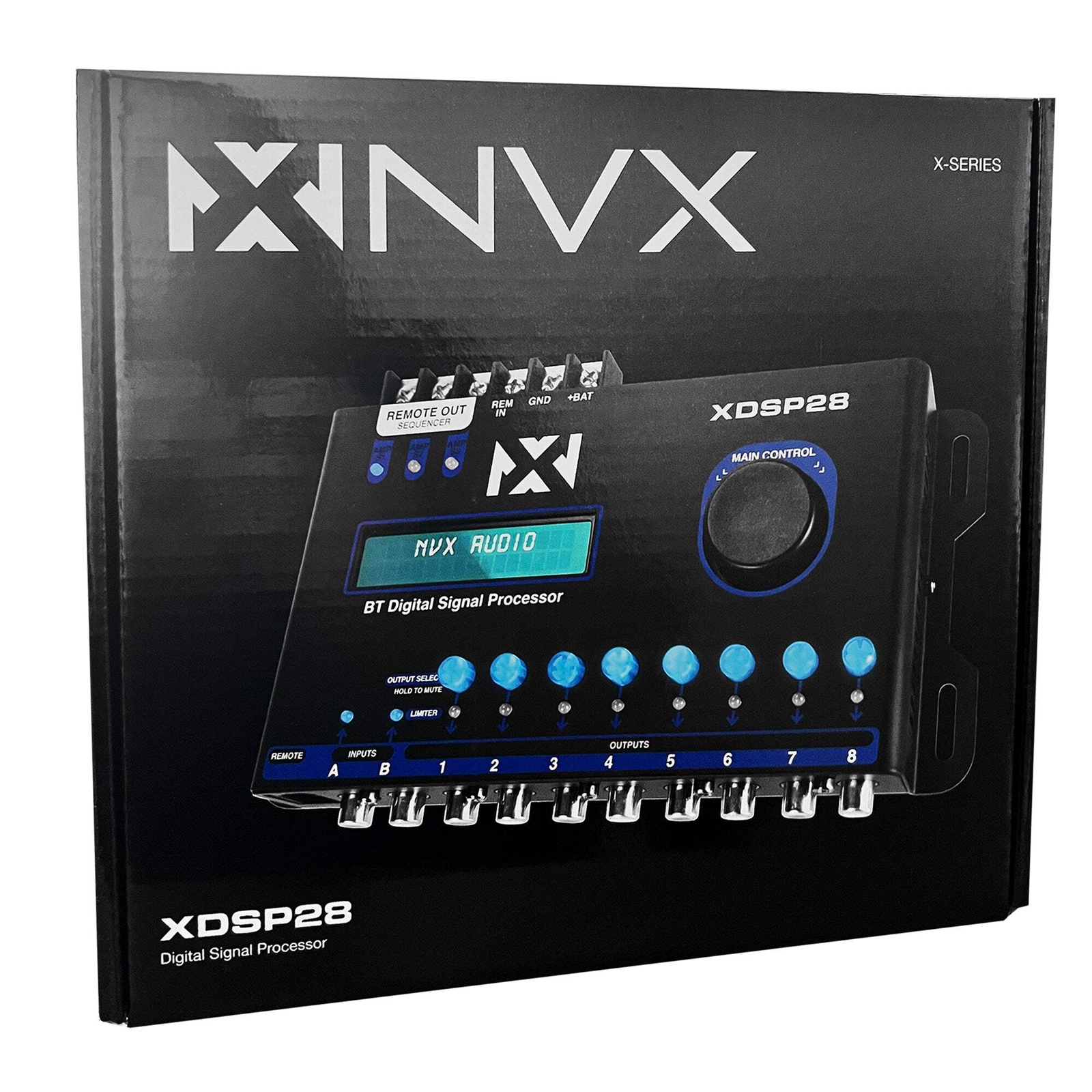 XDSP28 8-Channel X-Series 15 Band Parametric EQ Digital Signal Processor