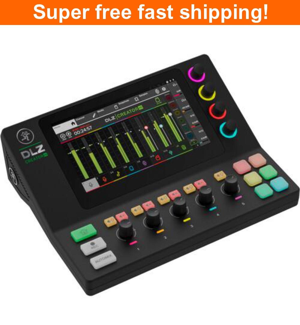 Mackie DLZ Creator XS Compact 6-channel Digital Mixer-NEW