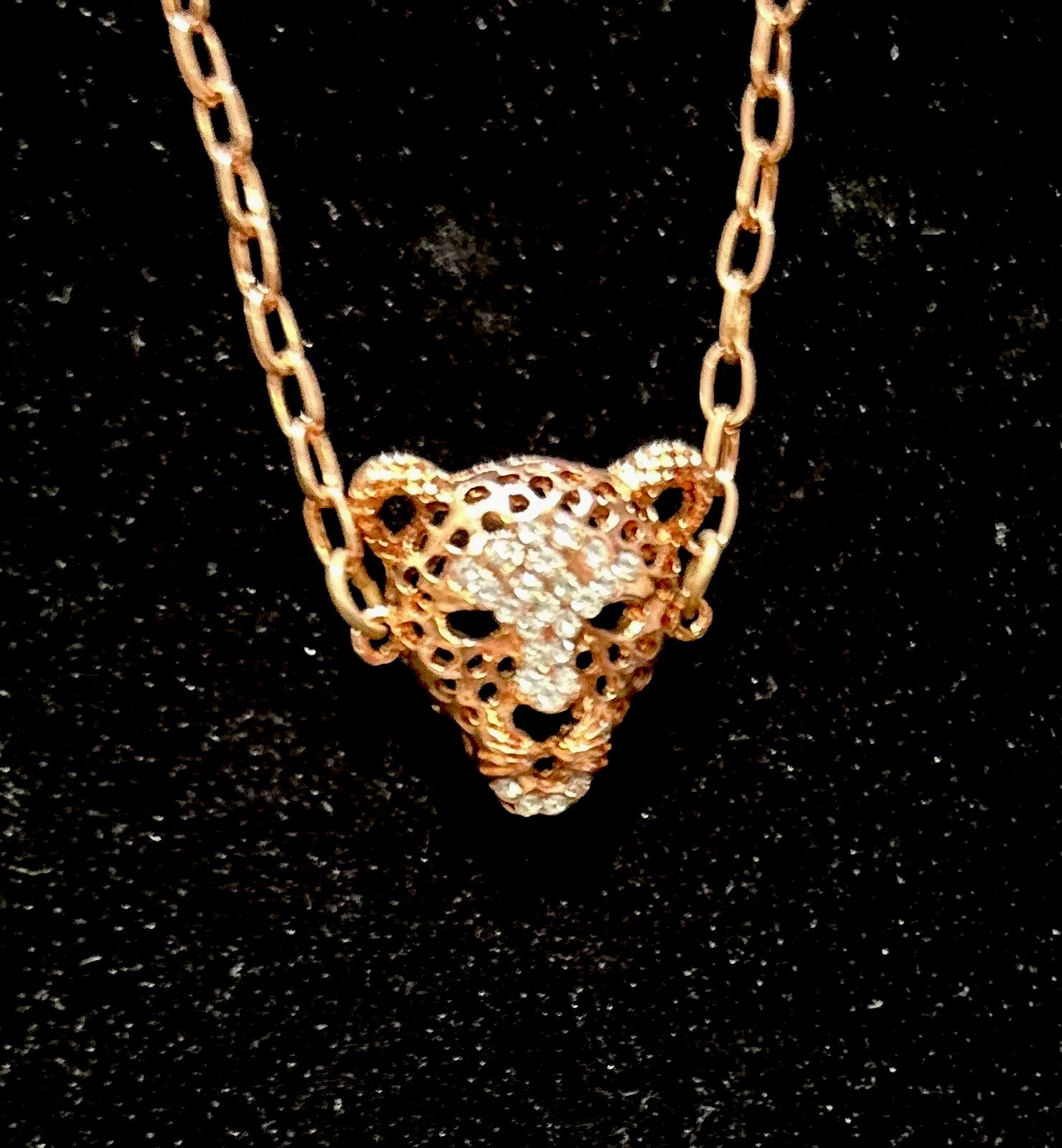 Awesome Copper Leopard Head Bracelet #300
