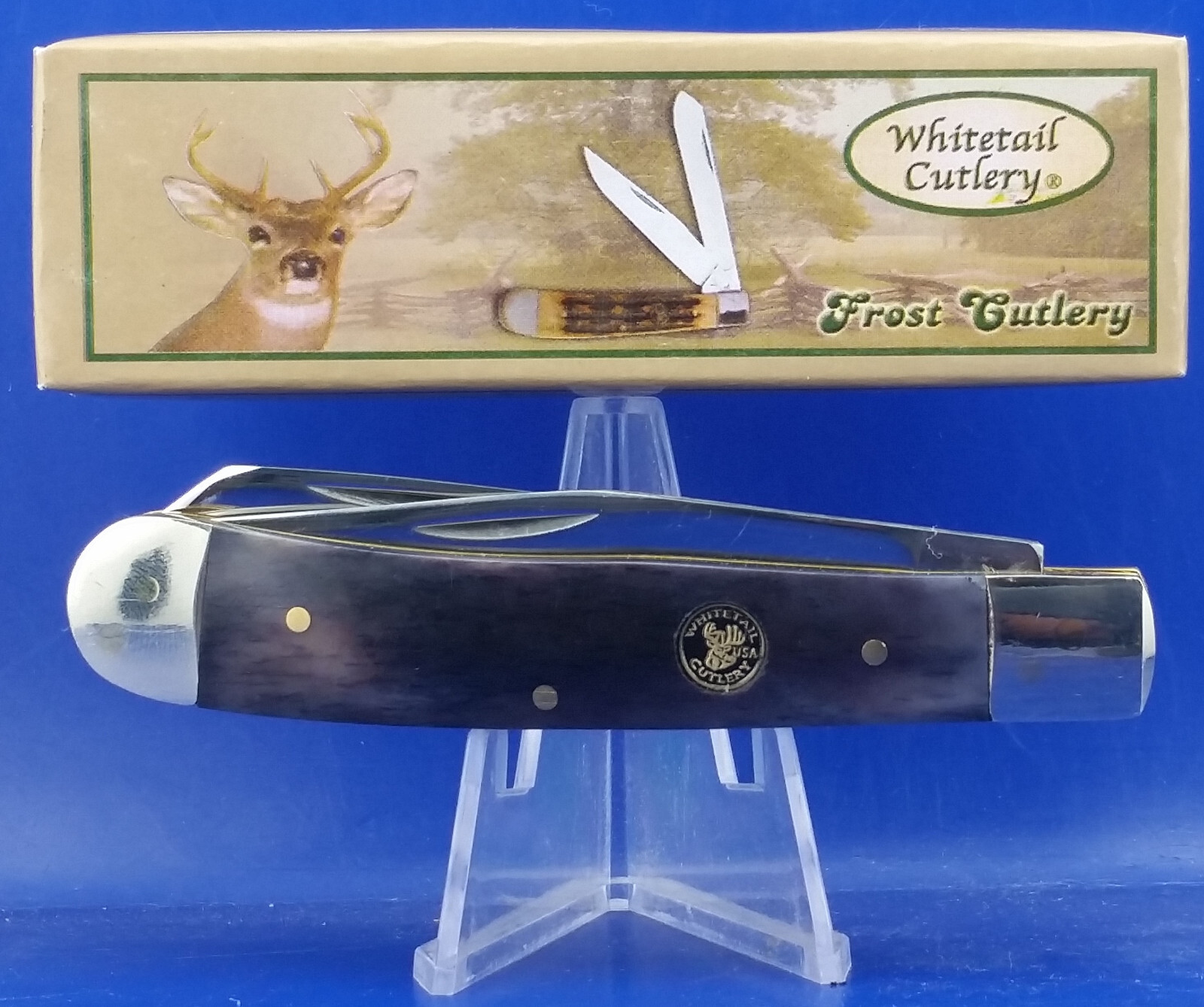 WHITETAIL CUTLERY TRAPPER WT-312BSB