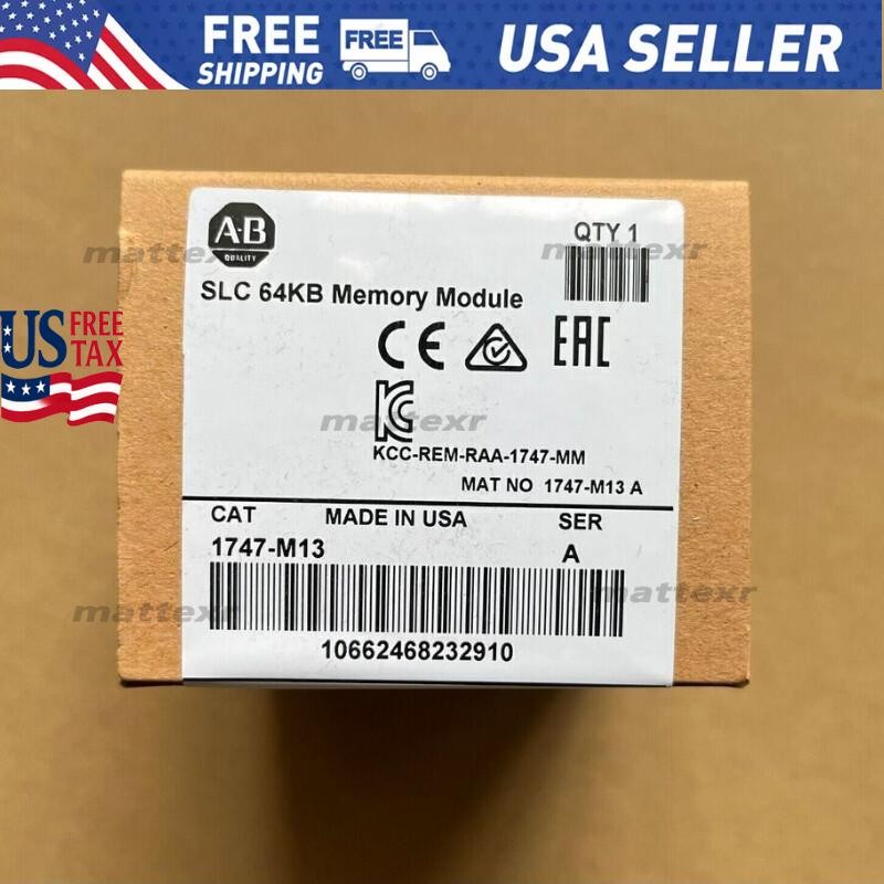 AB 1747M13 SER A SLC EEPROM Memory Module 1747-M13 NEW IN BOX US Free Tax