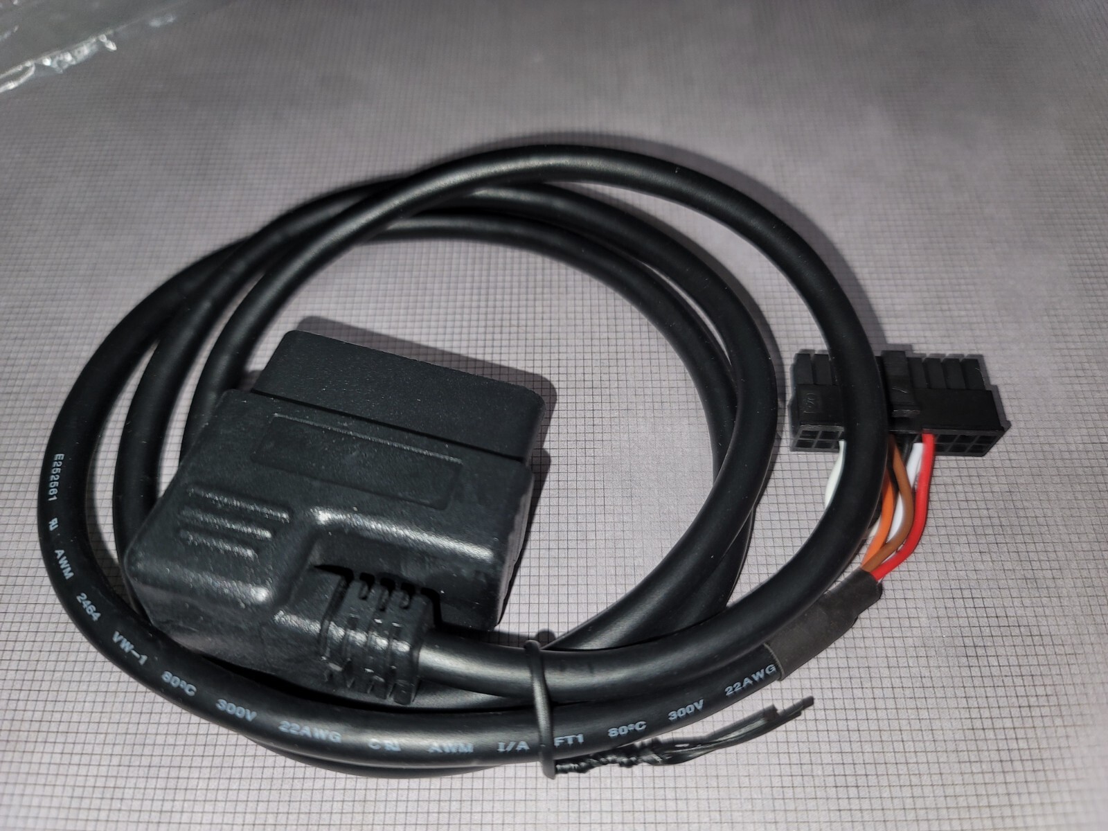 GNX CAB-110261 / 6001044 GPS Module OBD-II Cable for GNX5P & GNX6 Power & Data
