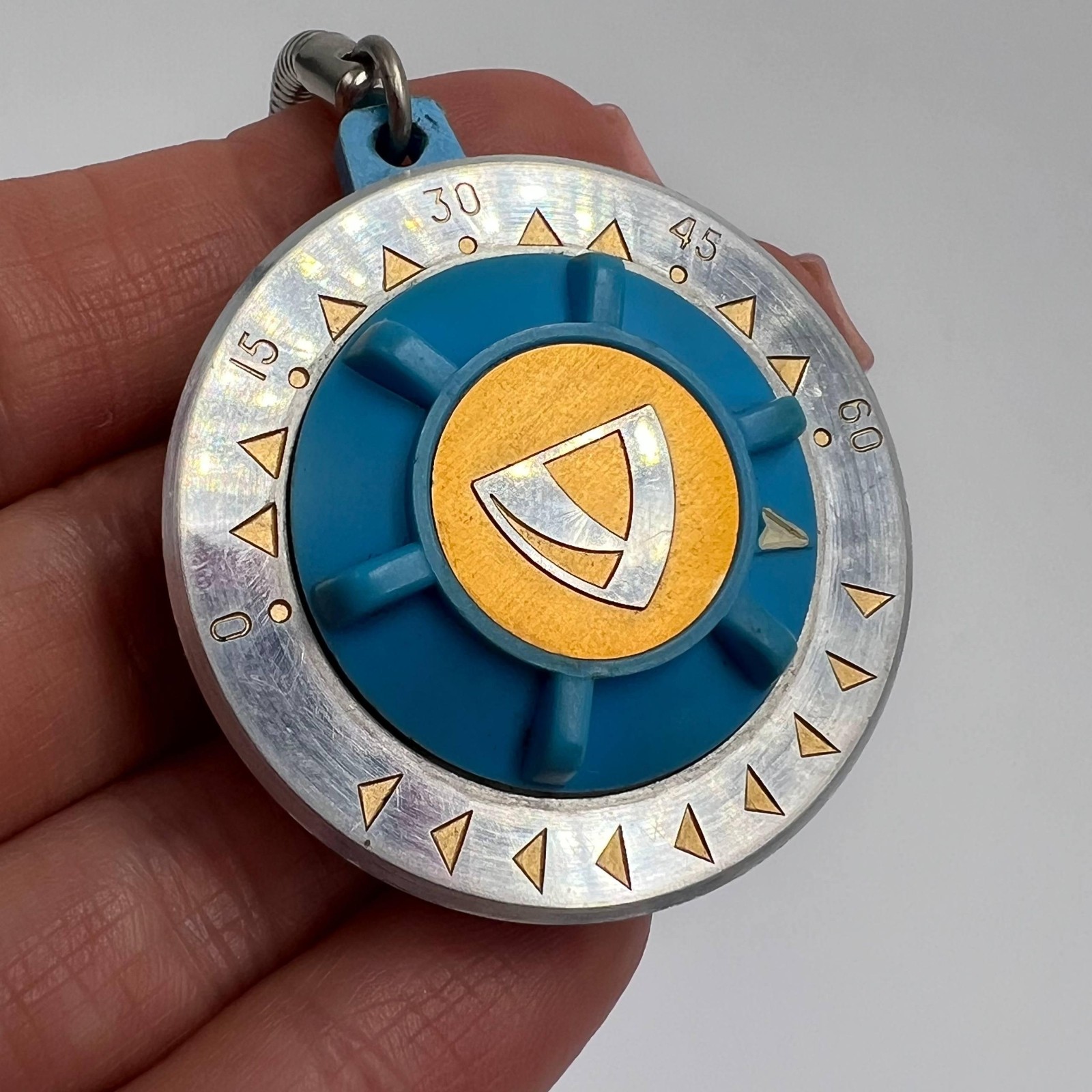 1992 "Chaika" Mechanical Timer Keychain USSR Space Limited Edition Box Documents