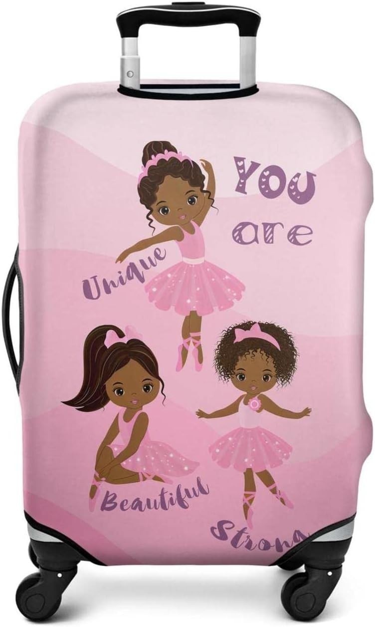 African American Ballerinas Luggage Protective Cover - 18-20 Inch Luggage