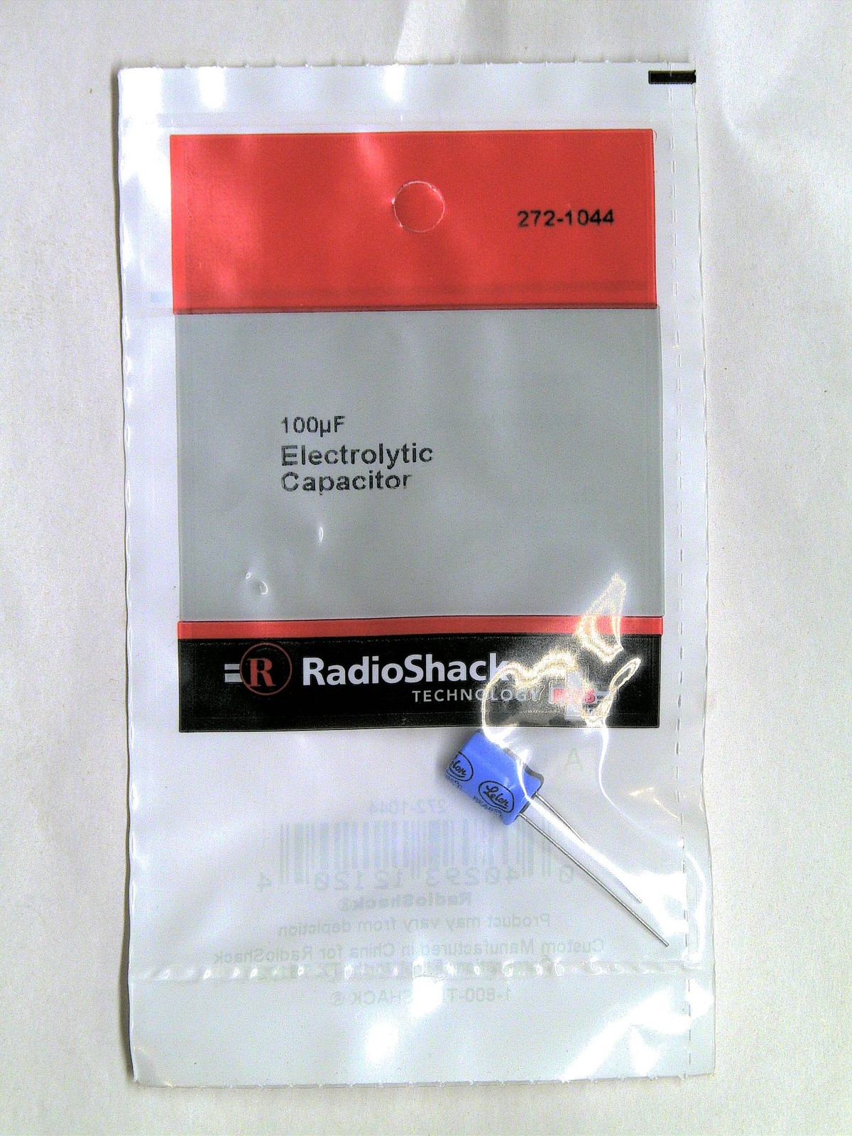 lot of (4)Radioshack 272-1044 50WVDC TOL20% radial leads Electrolytic Capacitor